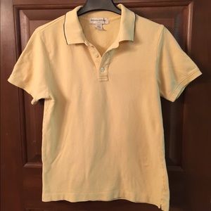 Banana Republic yellow polo shirt.  Size S